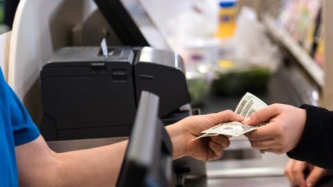 Spending cash in store