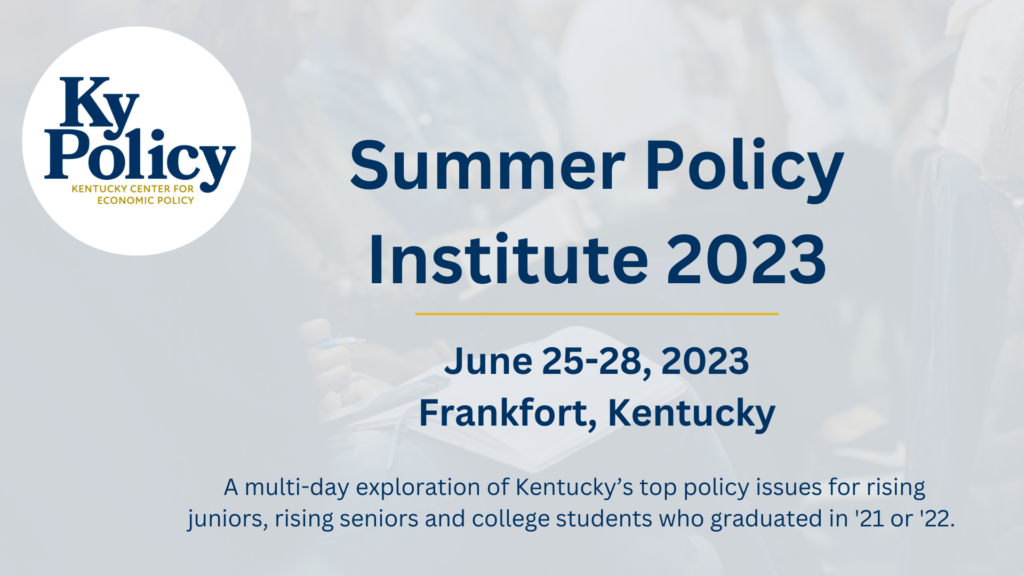 Summer Policy Institute 2023 2