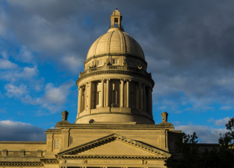 kentucky capitol clouds